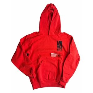Babylon Red Graphic Pullover Hoodie NWT Made in USA Men's Small Streetwear